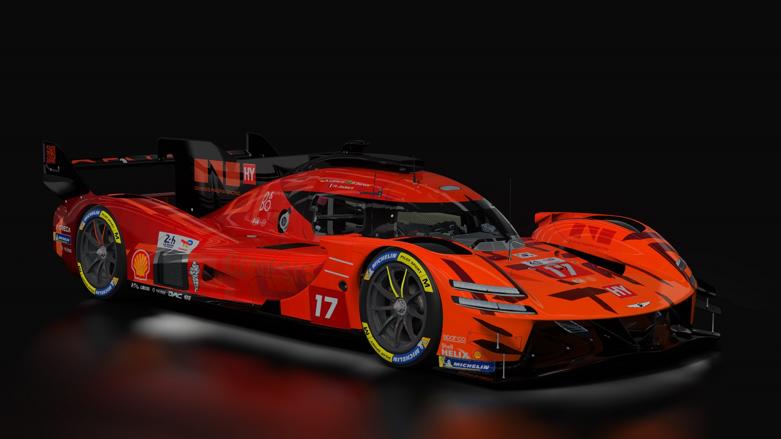 Genesis GMR-001 LMH, skin 17 lemans