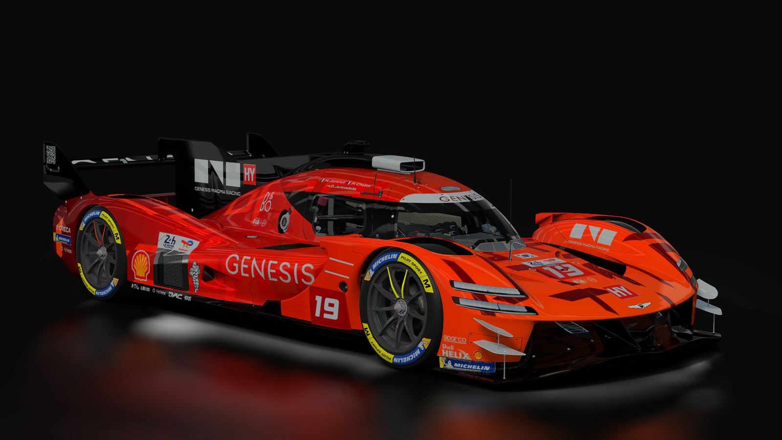 Genesis GMR-001 LMH, skin 19 lemans