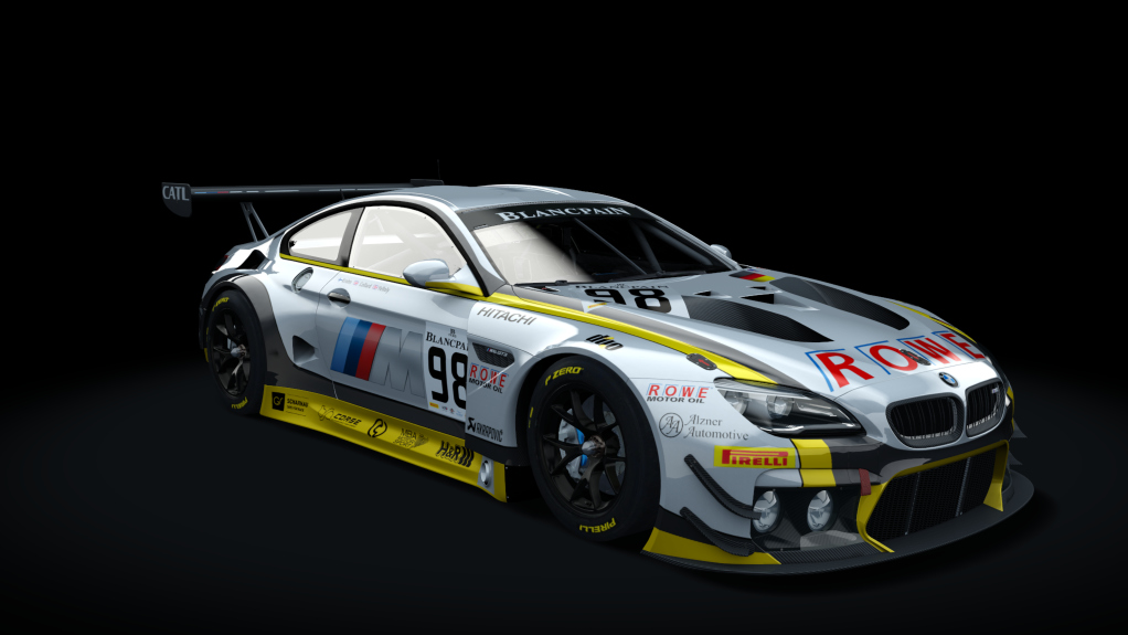 BMW M6 GT3, skin rowe_98