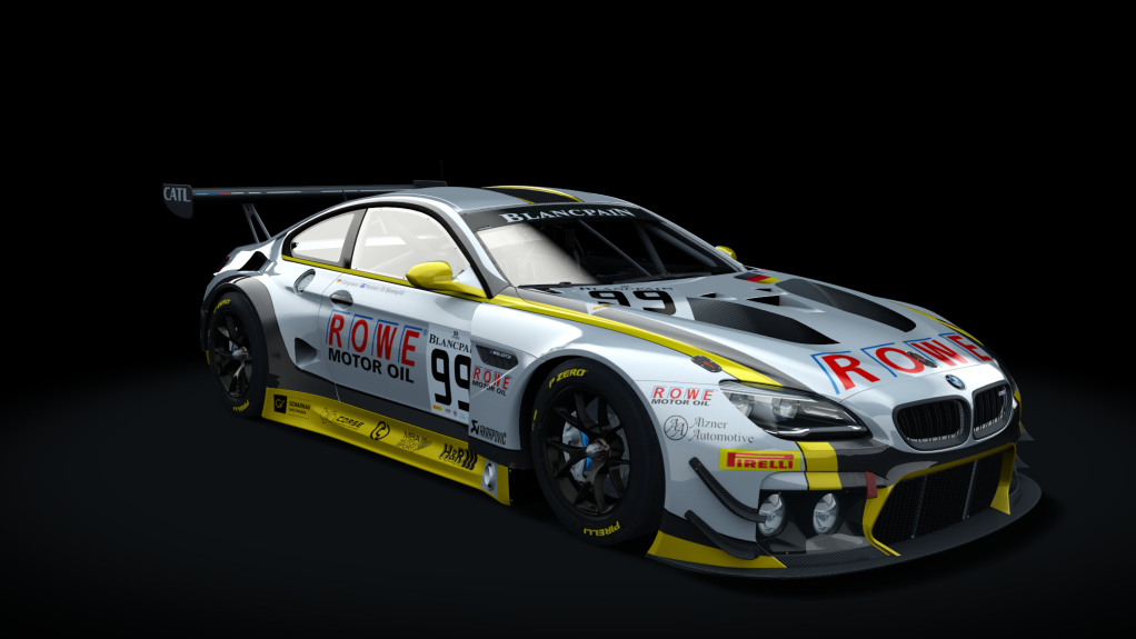 BMW M6 GT3, skin rowe_99