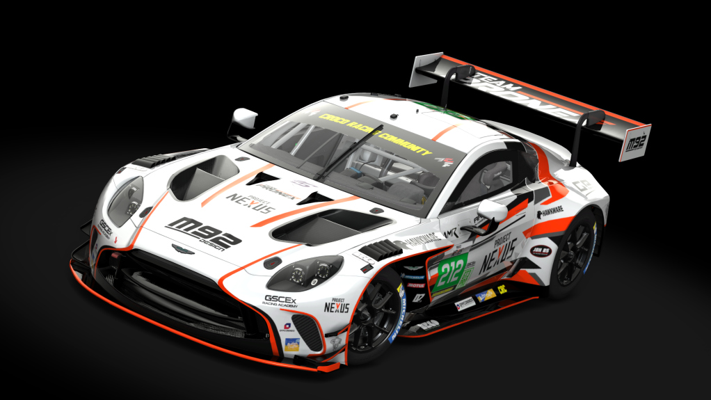 ACF GT3 - Aston Martin Vantage GT3 EVO 2024, skin 212 - Pronex M92