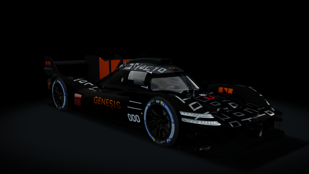 ACF HY - Genesis GMR-001 LMDh 2026, skin Genesis Magma 02