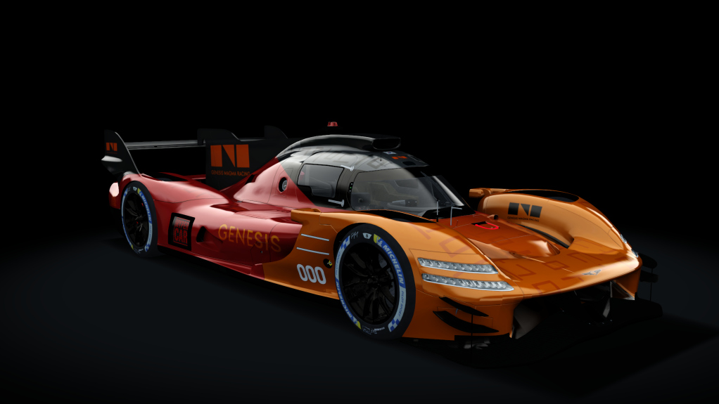 ACF HY - Genesis GMR-001 LMDh 2026, skin Genesis Magma 03