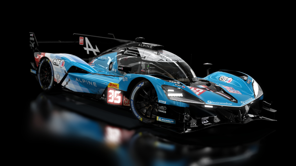 ACF HY - Alpine A424 LMDh 2024, skin 35 WEC 2024