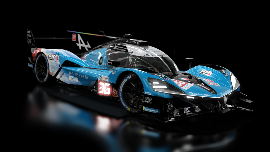 ACF HY - Alpine A424 LMDh 2024, skin 36 LM 2024