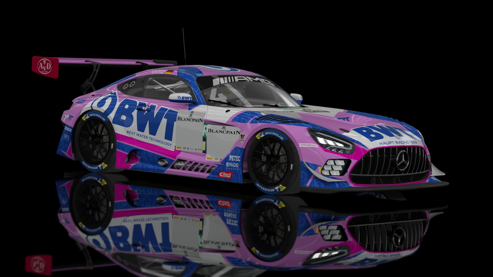 ACF GT3 - AMG GT3 EVO 2020, skin #4_HRT_DTM_2021