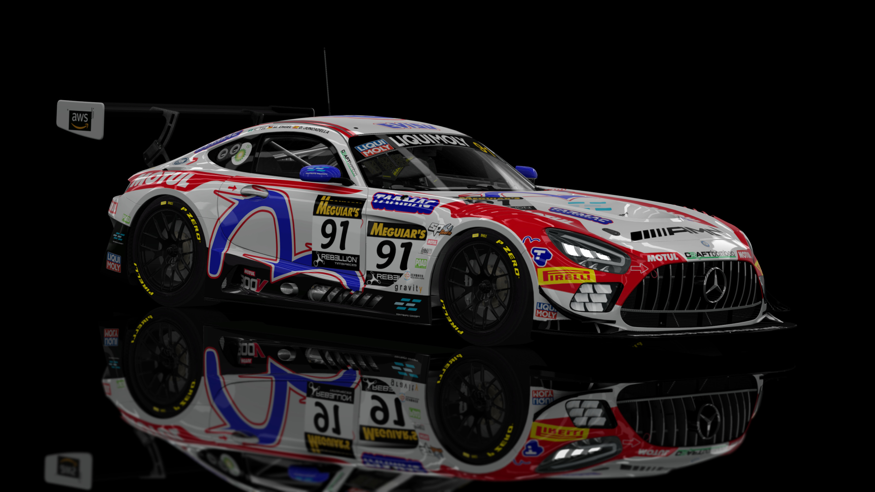 ACF GT3 - AMG GT3 EVO 2020, skin 2022 B12HR Craft-Bamboo