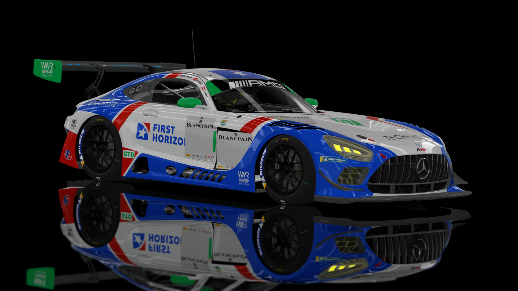 ACF GT3 - AMG GT3 EVO 2020, skin 2022_IMSA_GTD_57_WINWARD