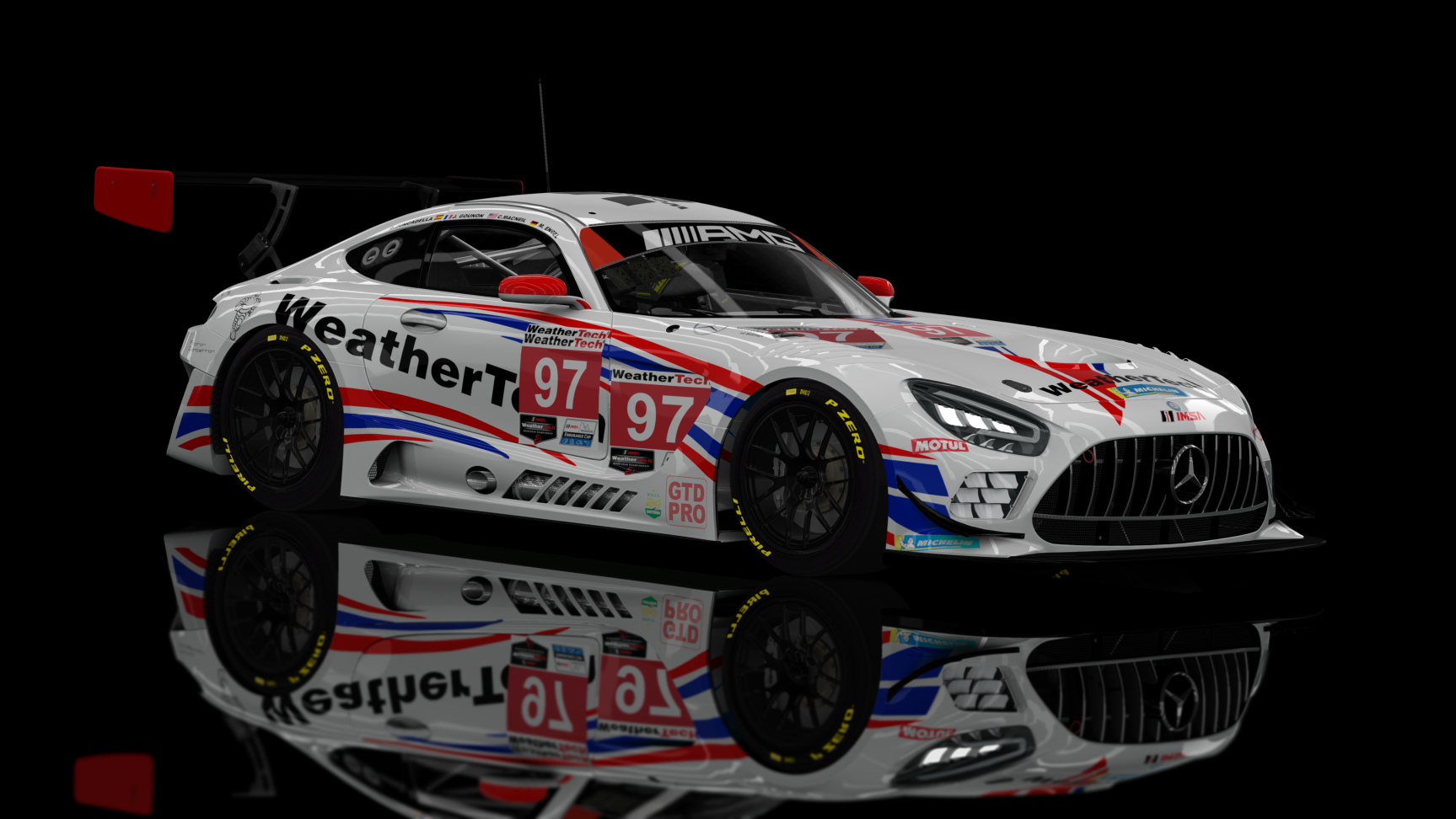 ACF GT3 - AMG GT3 EVO 2020, skin 2022_IMSA_GTP_97_WeatherTech