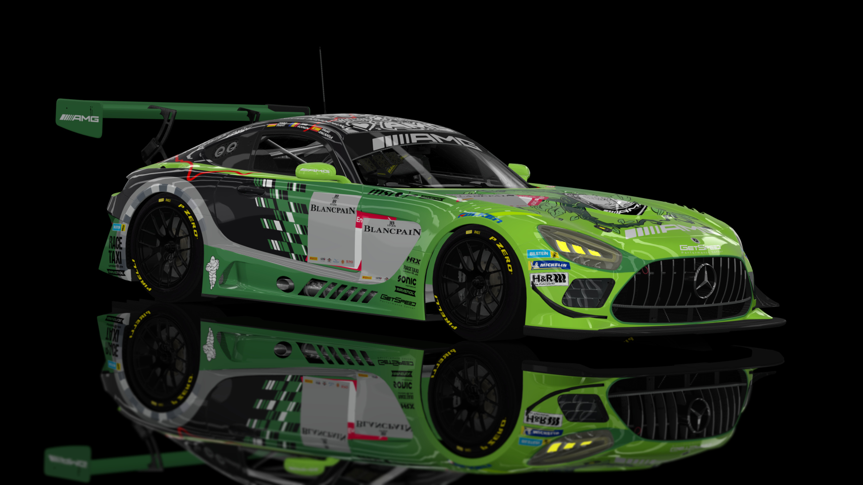 ACF GT3 - AMG GT3 EVO 2020, skin 2023 AMG GetSpeed #3