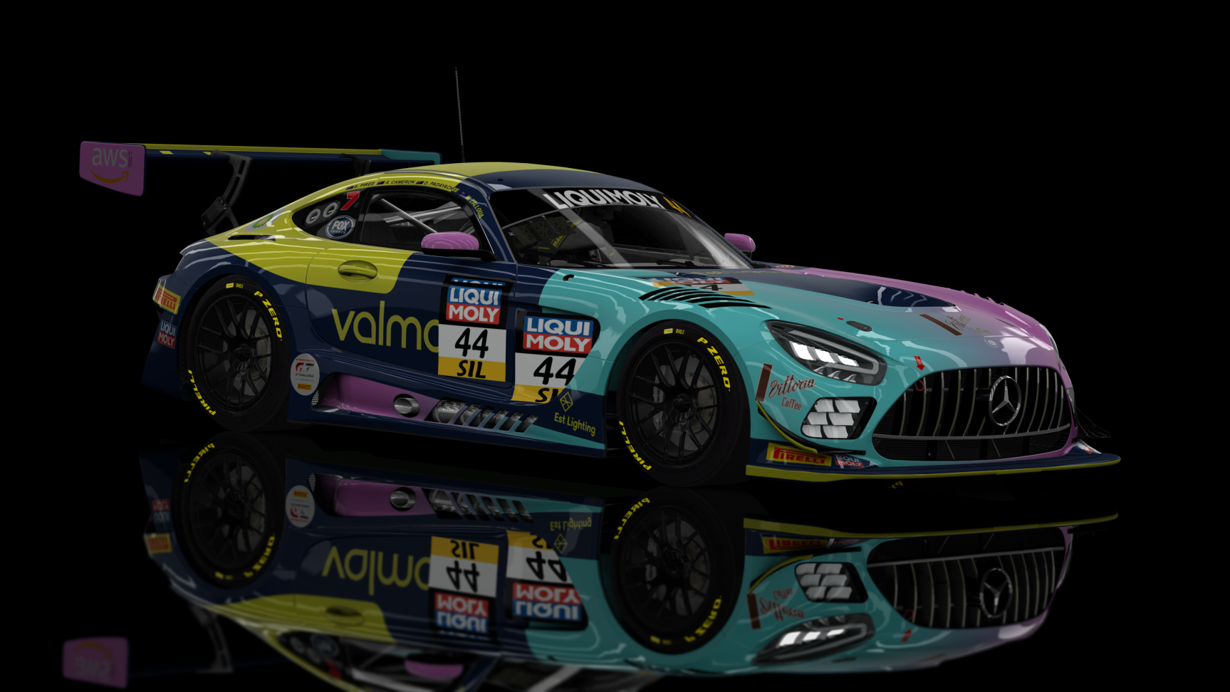 ACF GT3 - AMG GT3 EVO 2020, skin 2023 B12HR Tigani