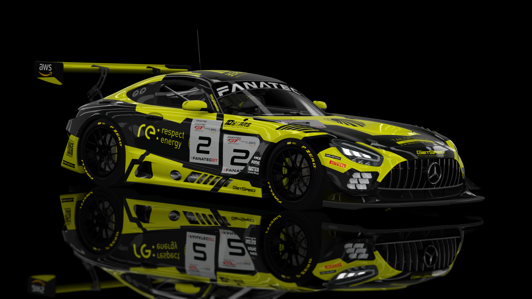 ACF GT3 - AMG GT3 EVO 2020, skin 2023 Getspeed #2