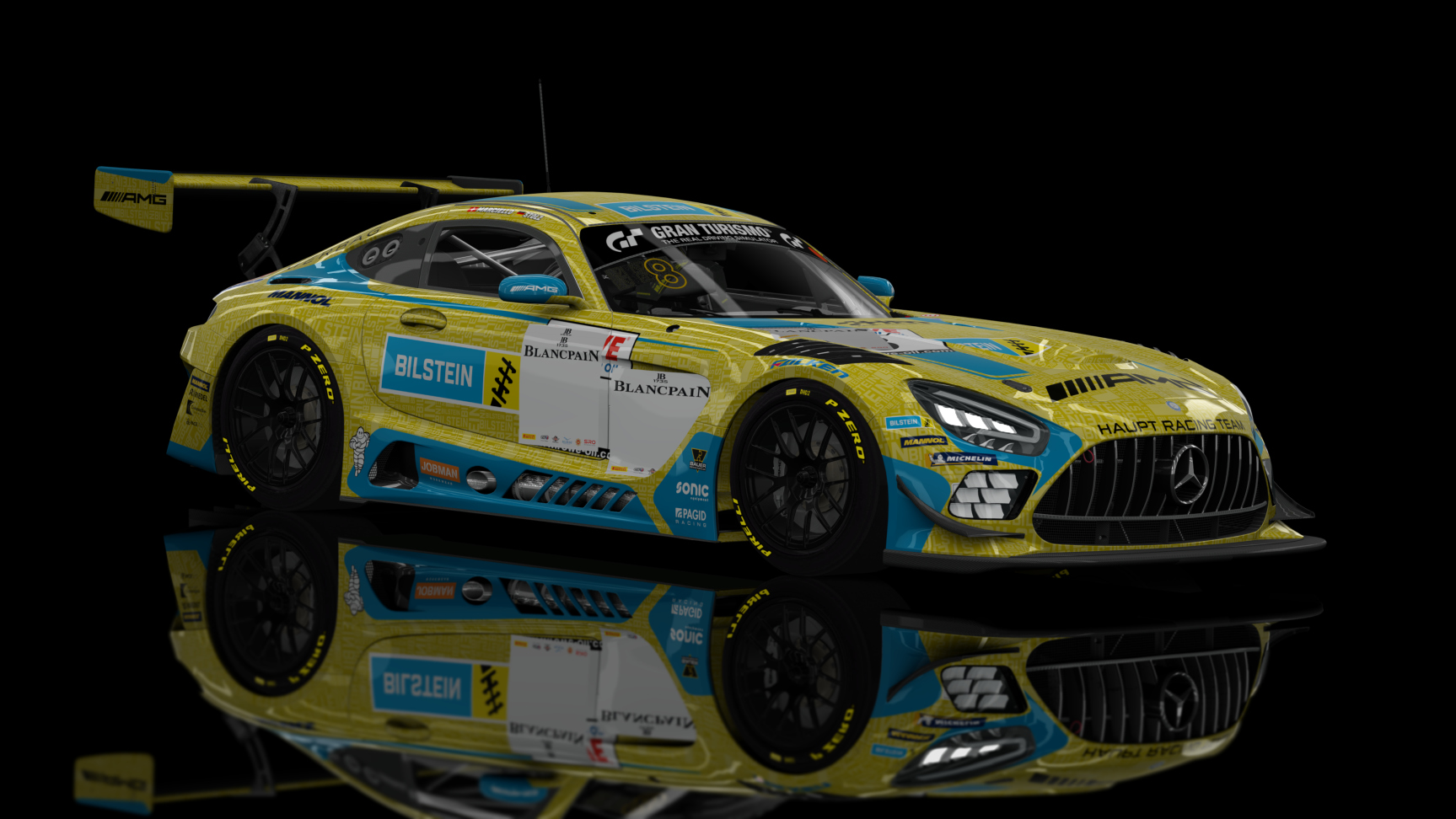 ACF GT3 - AMG GT3 EVO 2020, skin 2023_NLS_HRT_Bilstein_#8