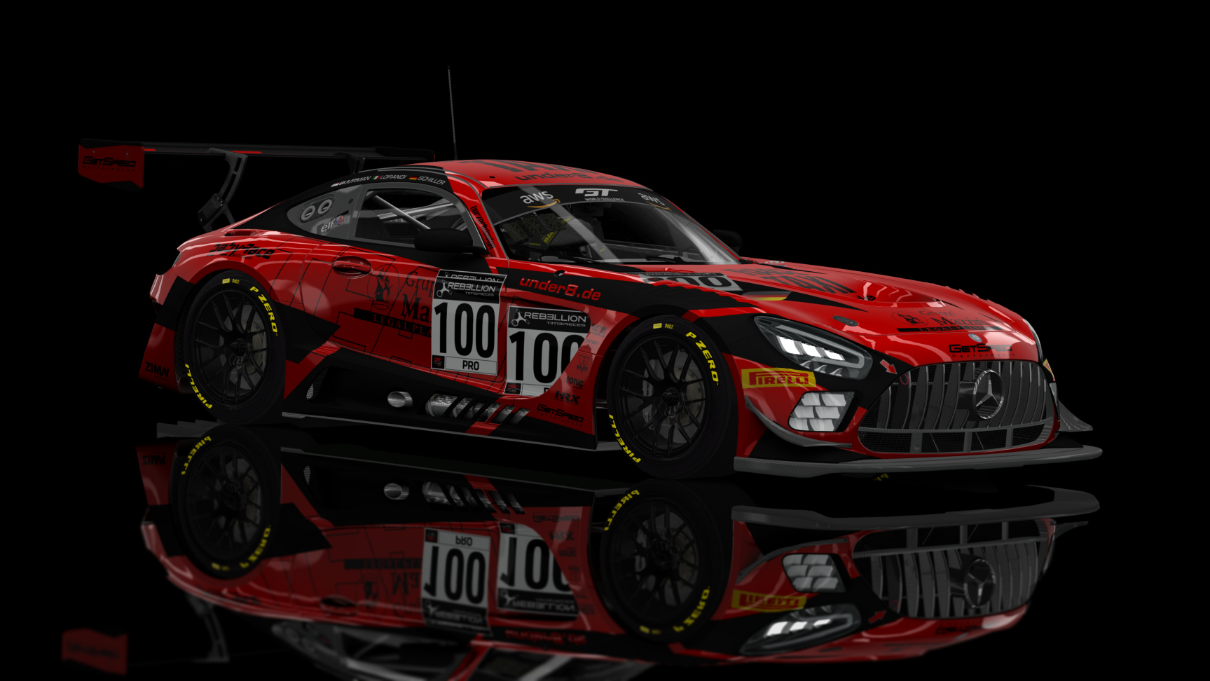 ACF GT3 - AMG GT3 EVO 2020, skin Getspeed_#100