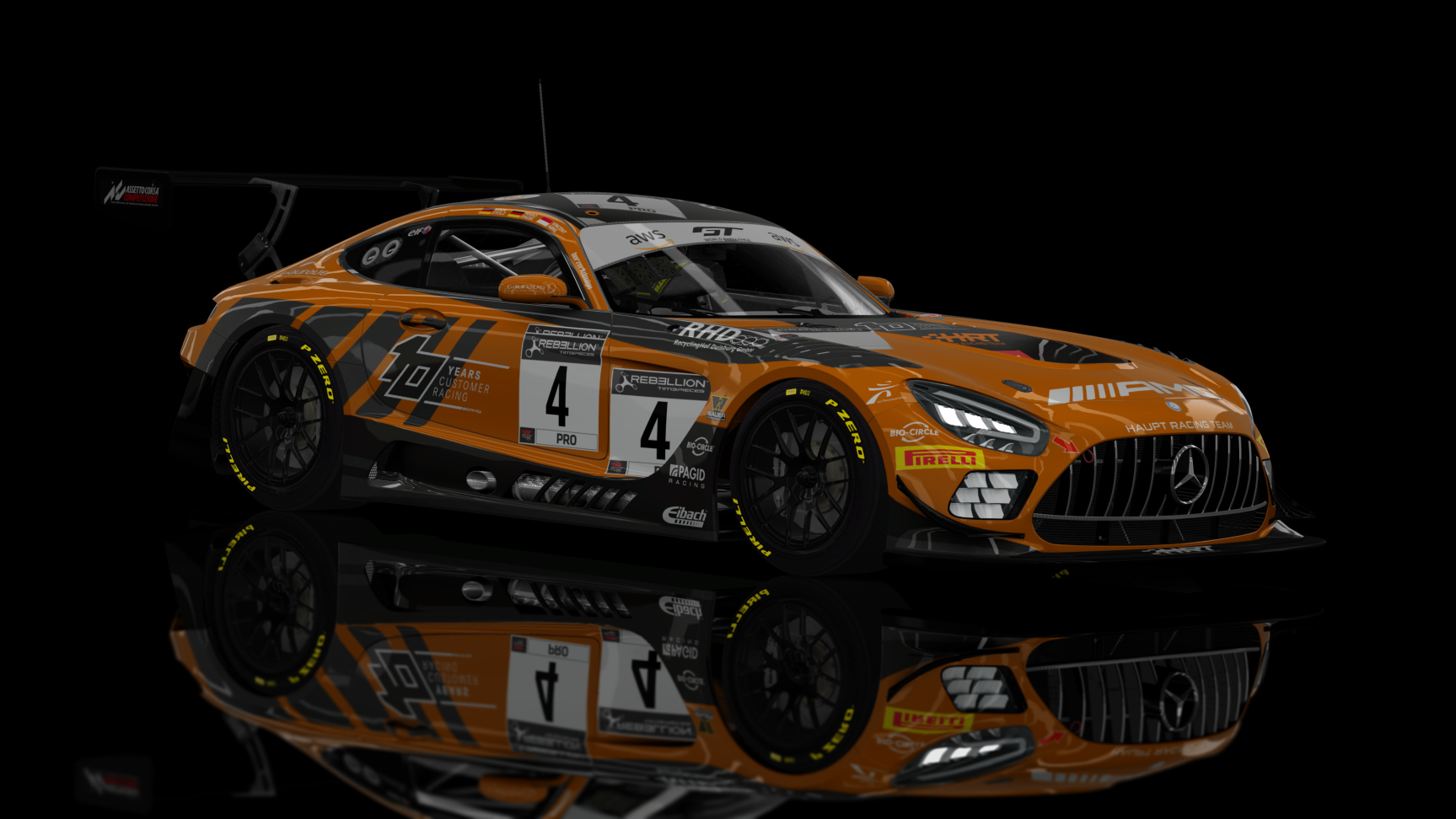 ACF GT3 - AMG GT3 EVO 2020, skin HRT_#4