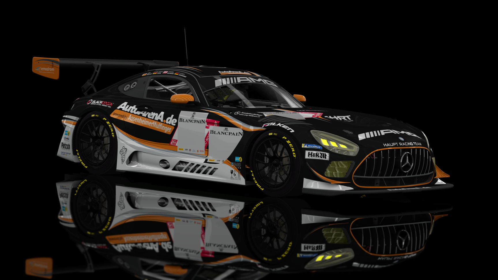 ACF GT3 - AMG GT3 EVO 2020, skin Haupt_Racing_#6_NBR24h_2020