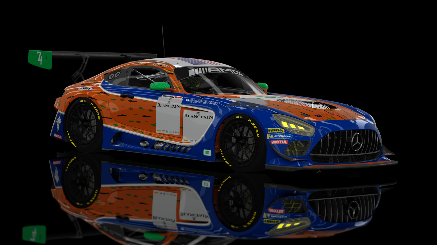 ACF GT3 - AMG GT3 EVO 2020, skin Riley_Motorsports_#74_2020