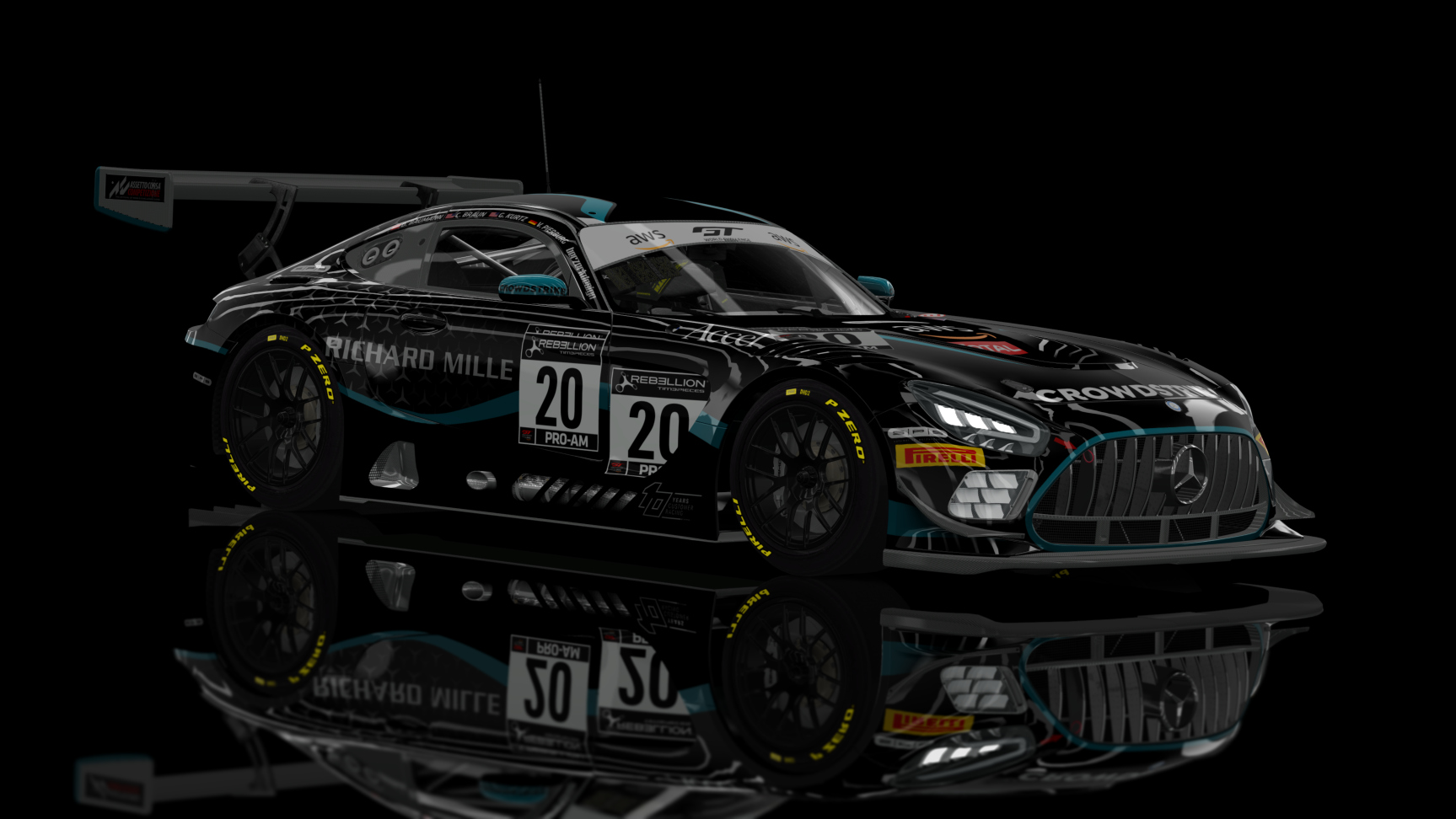 ACF GT3 - AMG GT3 EVO 2020, skin SPS_Automotive_#20