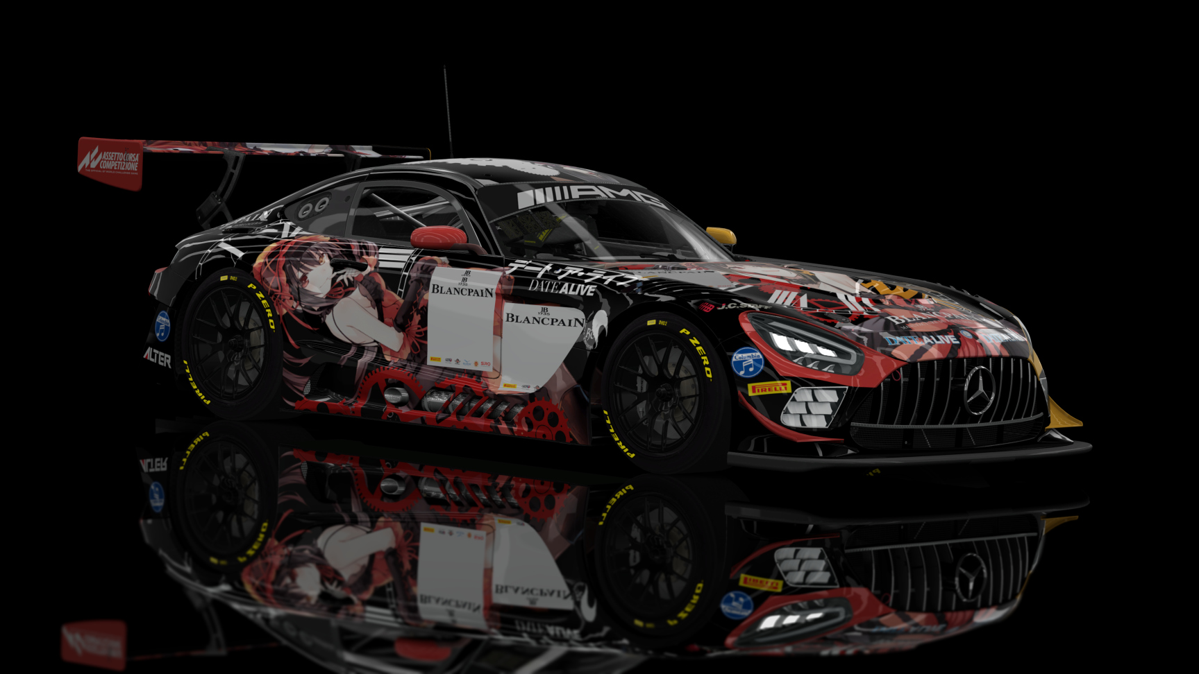ACF GT3 - AMG GT3 EVO 2020, skin kurumi