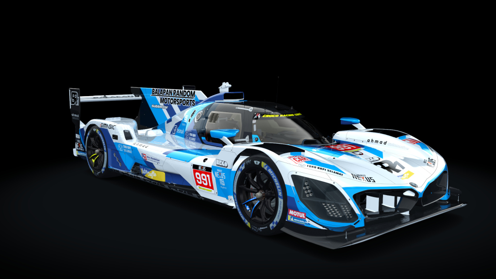ACF HY - BMW M Hybrid V8 LMDh 2024, skin #991_BRM_HY