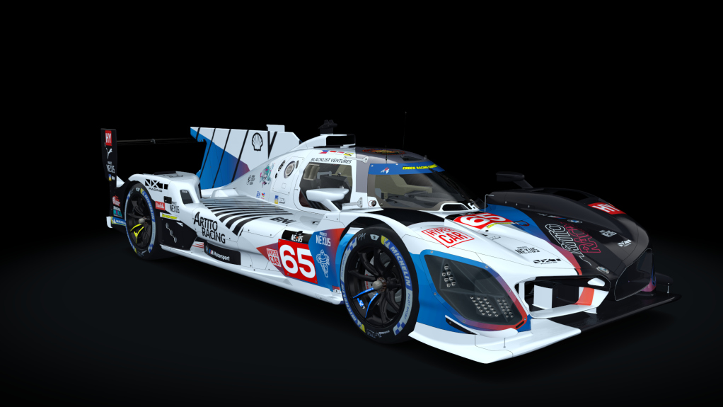 ACF HY - BMW M Hybrid V8 LMDh 2024, skin 2026 Artito Racing #65