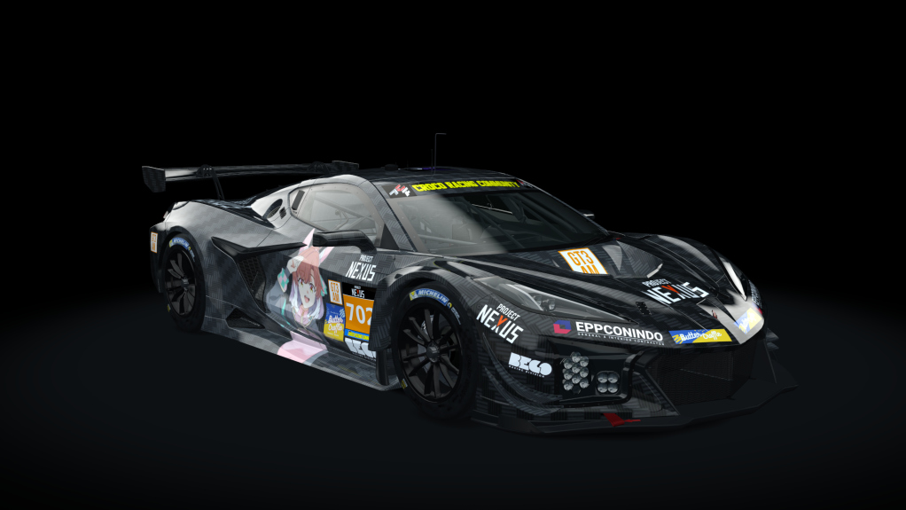 ACF GT3 - Chevrolet Corvette Z06 GT3R 2024, skin Sanjiri Xelerate Racing - 702