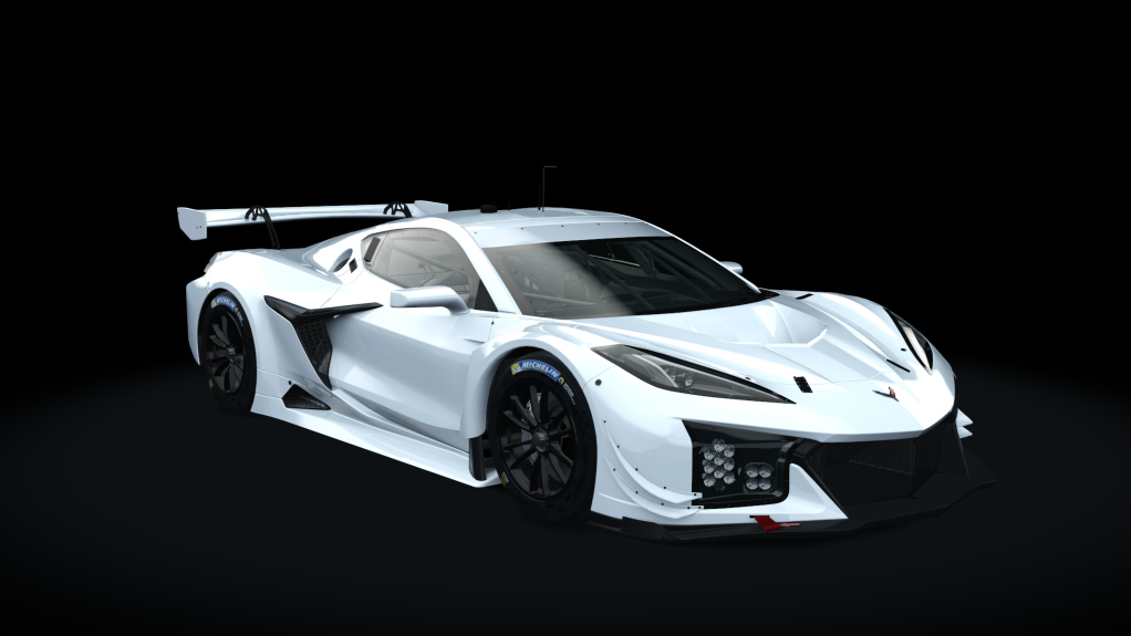 ACF GT3 - Chevrolet Corvette Z06 GT3R 2024, skin _numberplate_default