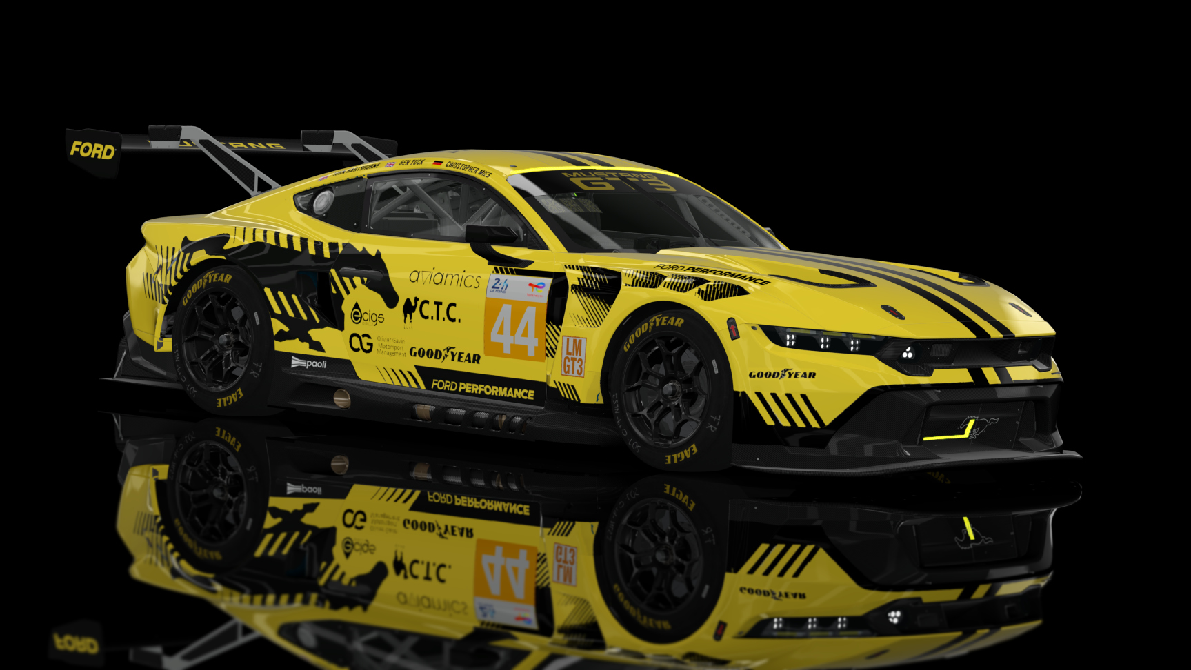 ACF GT3 - Ford Mustang GT3 2024, skin 2024_WEC_Proton_44
