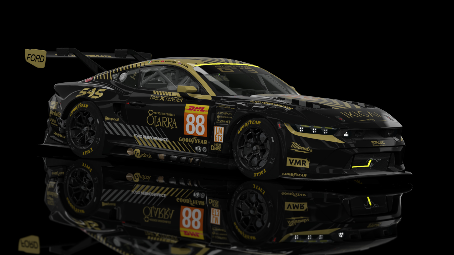 ACF GT3 - Ford Mustang GT3 2024, skin 2024_WEC_Proton_88