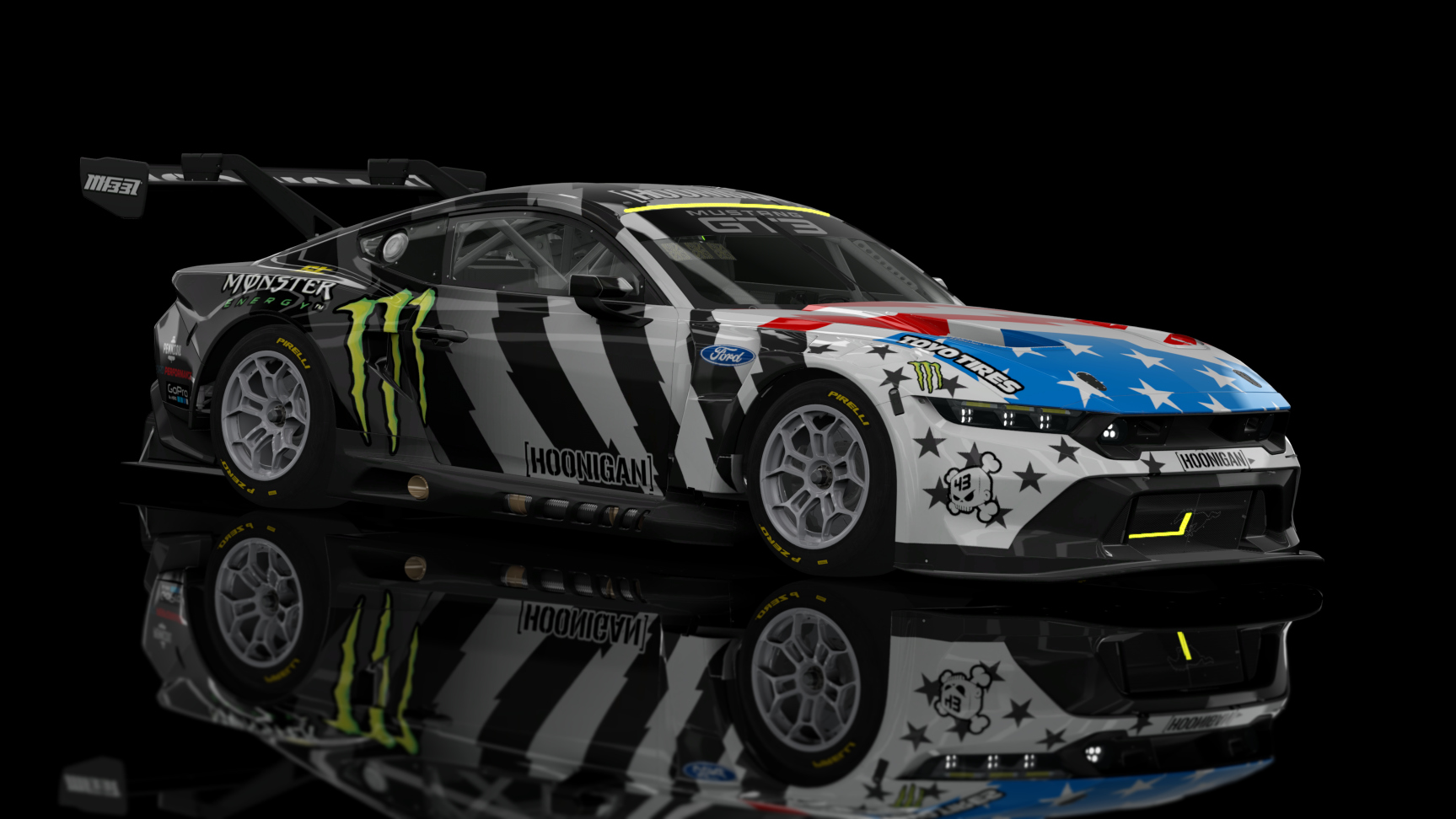 ACF GT3 - Ford Mustang GT3 2024, skin Hoonicorn