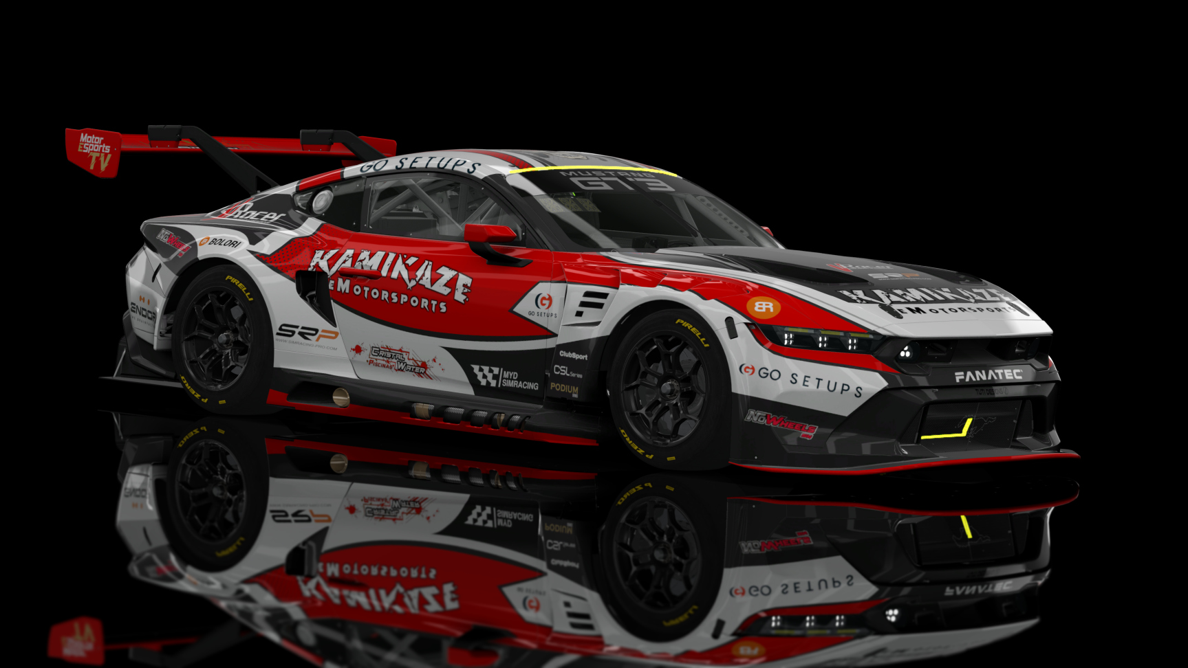 ACF GT3 - Ford Mustang GT3 2024, skin Kamikaze