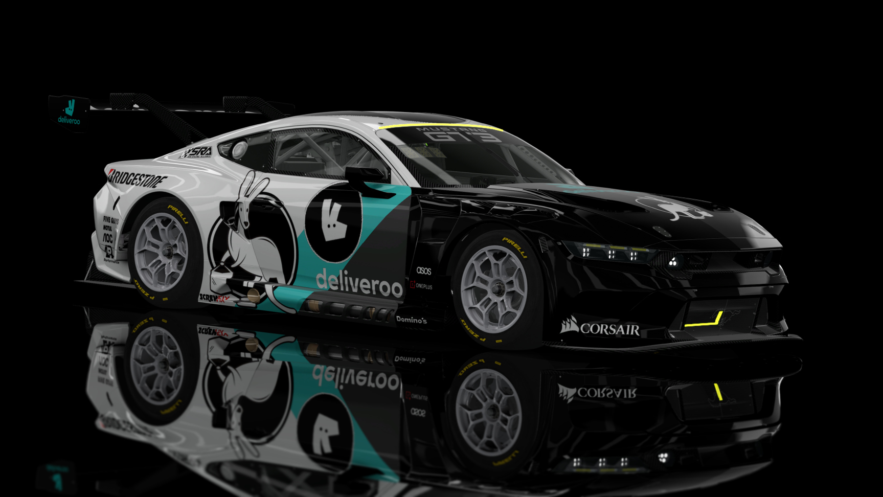 ACF GT3 - Ford Mustang GT3 2024, skin TripleT Racing