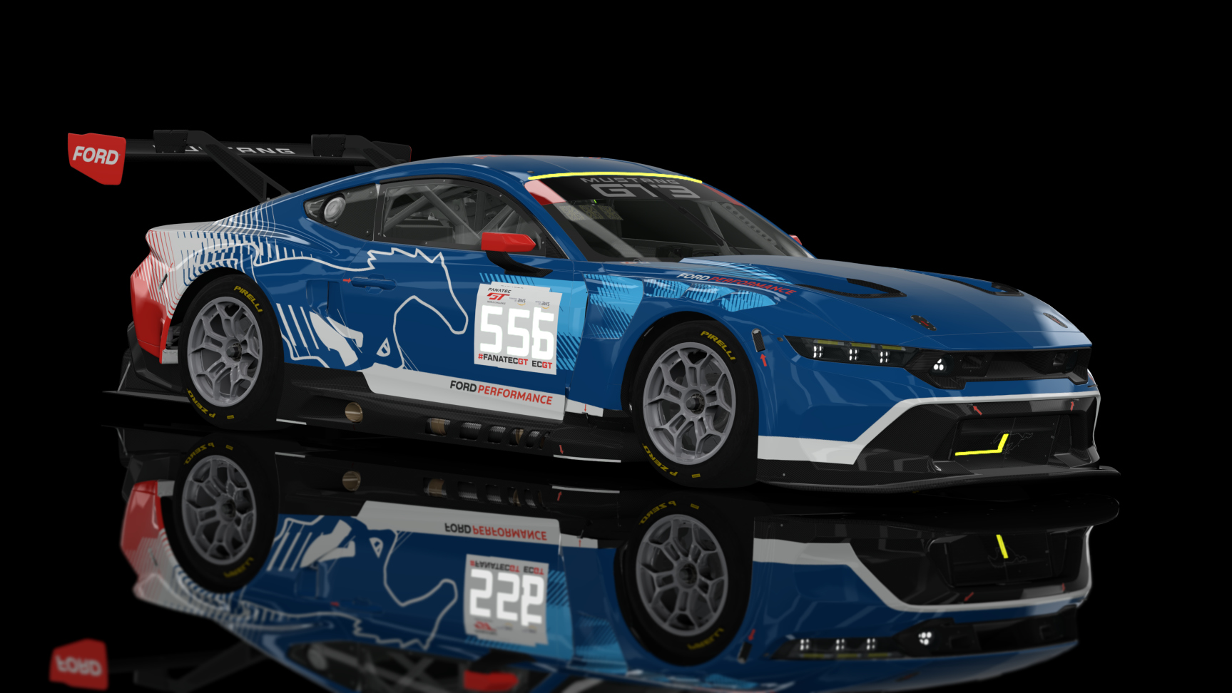 ACF GT3 - Ford Mustang GT3 2024, skin default