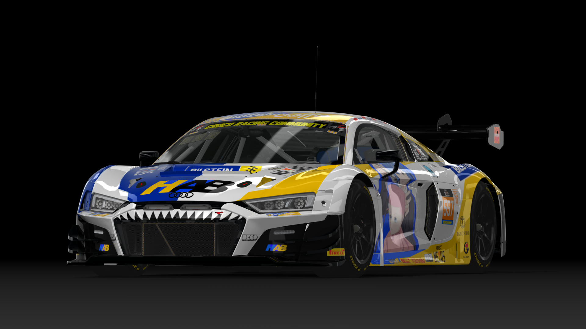 ACF GT3 - Audi R8 LMS EVO II 2021, skin #557_HAWB Racing Team_AM