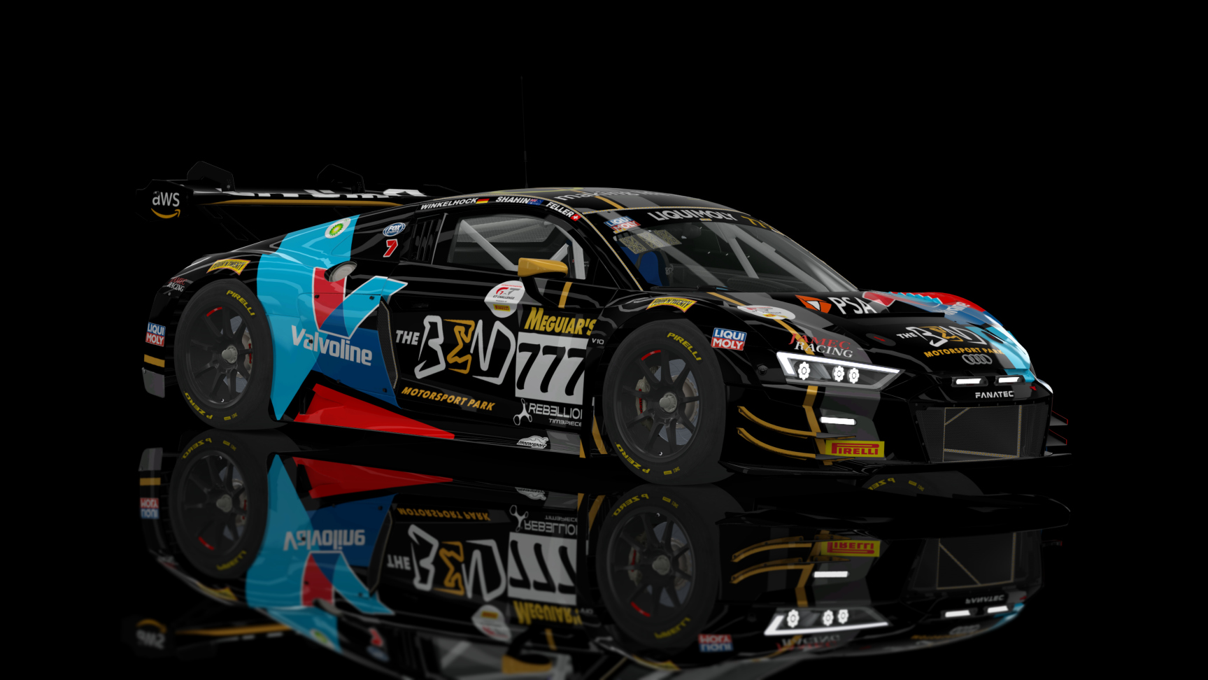 ACF GT3 - Audi R8 LMS EVO II 2021, skin 2022 Bathurst 12 Hour Valvoline 777