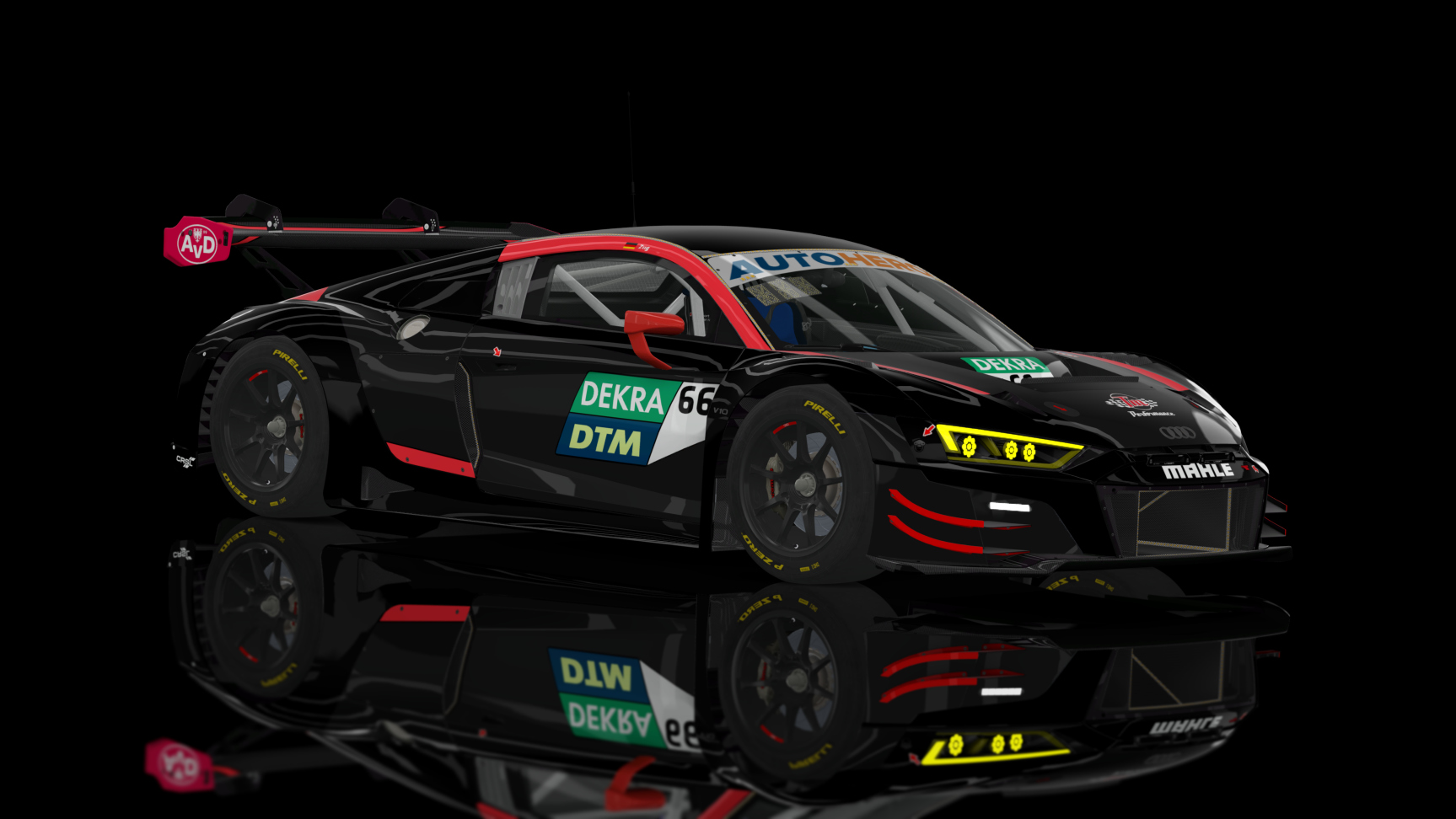 ACF GT3 - Audi R8 LMS EVO II 2021, skin 2022 DTM #66