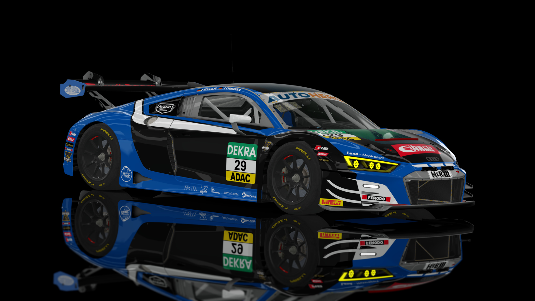 ACF GT3 - Audi R8 LMS EVO II 2021, skin 2022 GT Masters  Ric 29