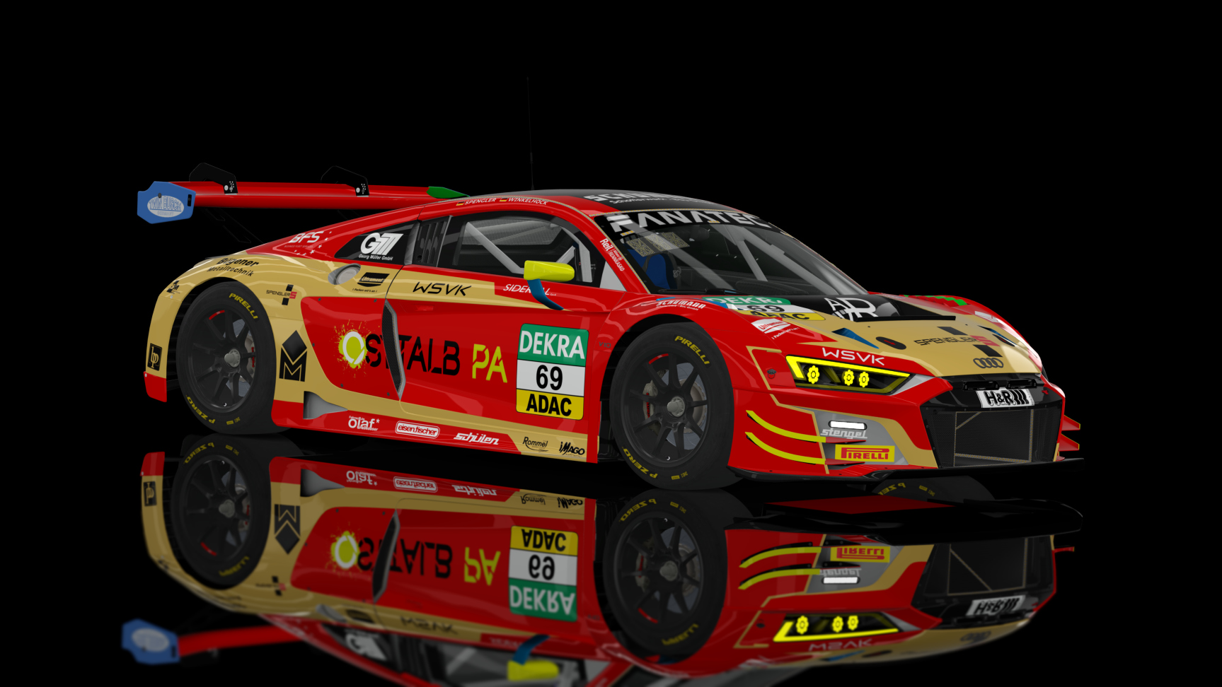 ACF GT3 - Audi R8 LMS EVO II 2021, skin 2022 GT Masters 69
