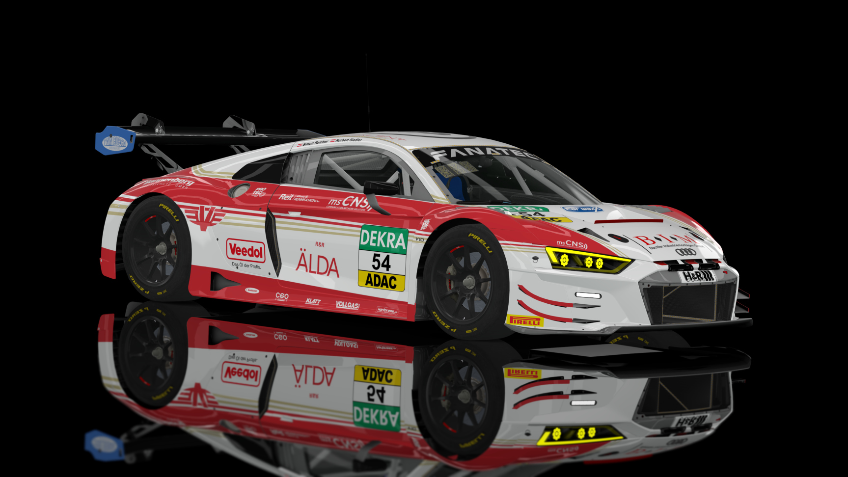ACF GT3 - Audi R8 LMS EVO II 2021, skin 2022 GT Masters Veedol