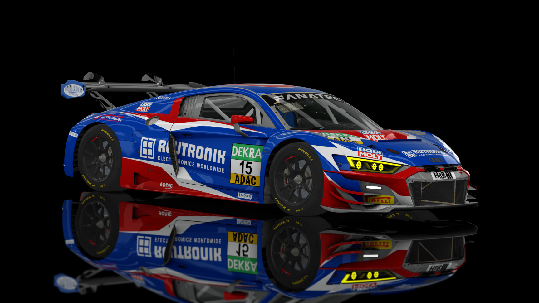 ACF GT3 - Audi R8 LMS EVO II 2021, skin 2022 GT masters Rut