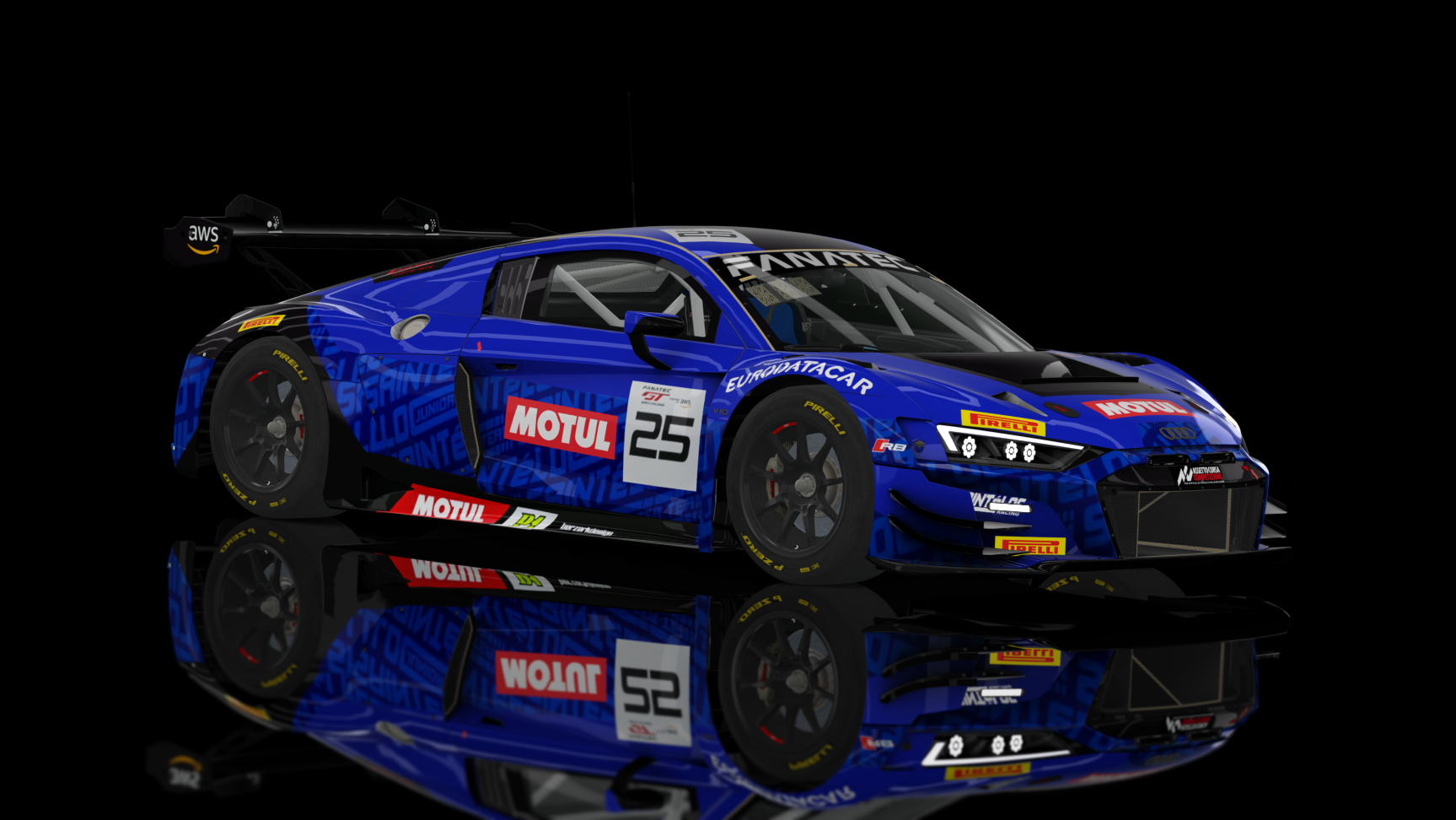 ACF GT3 - Audi R8 LMS EVO II 2021, skin 2023 Sainteloc Racing #25