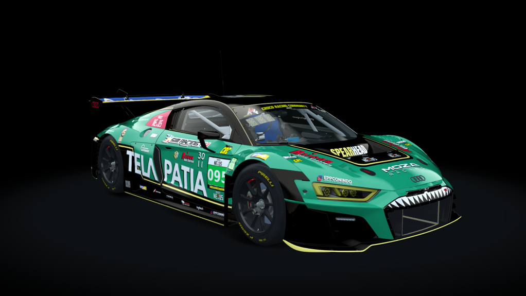 ACF GT3 - Audi R8 LMS EVO II 2021, skin SPEARHEAD_GT3_PRO_#095