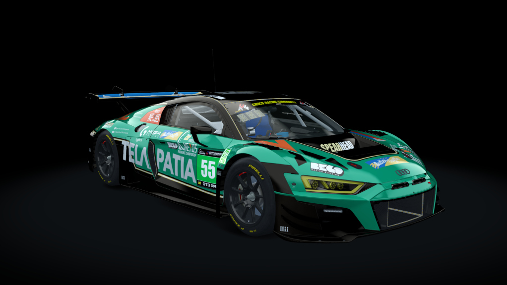 ACF GT3 - Audi R8 LMS EVO II 2021, skin SPEARHEAD_GT3_PRO_#55