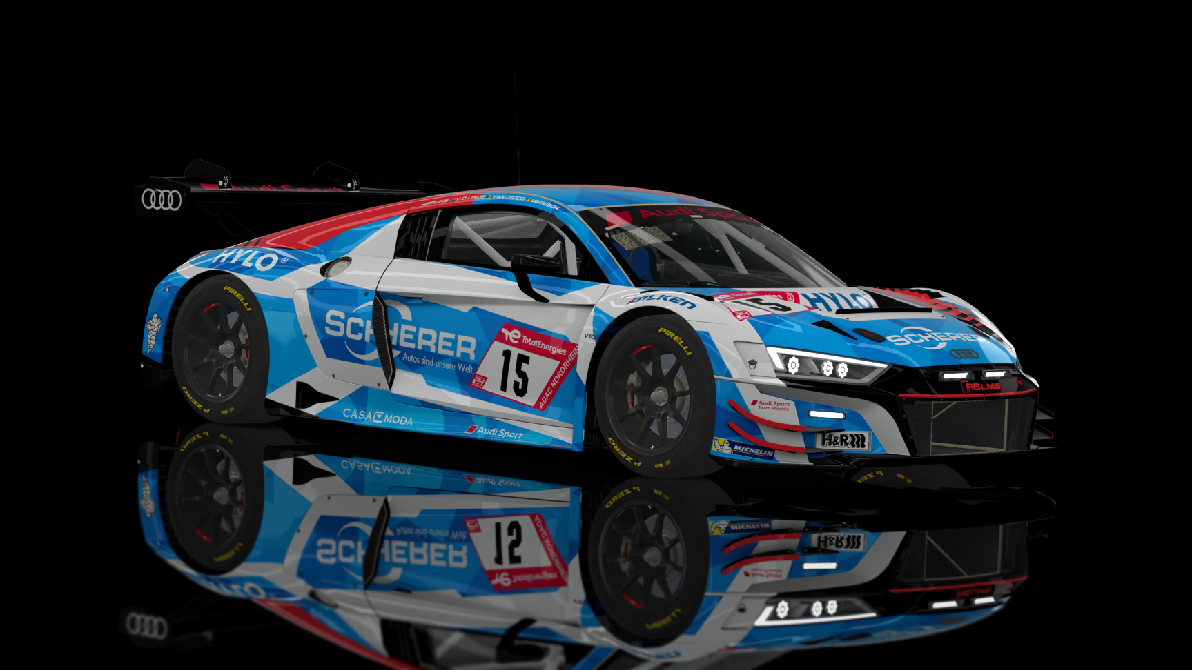 ACF GT3 - Audi R8 LMS EVO II 2021, skin Scherer_Spot_#15_2022