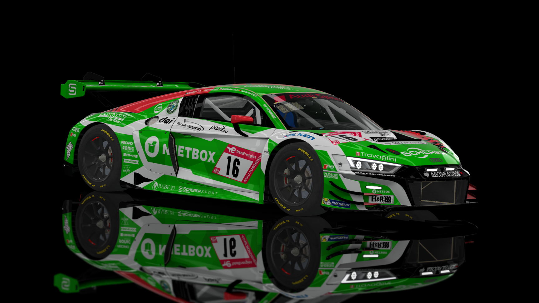 ACF GT3 - Audi R8 LMS EVO II 2021, skin Scherer_Spot_#16_2022