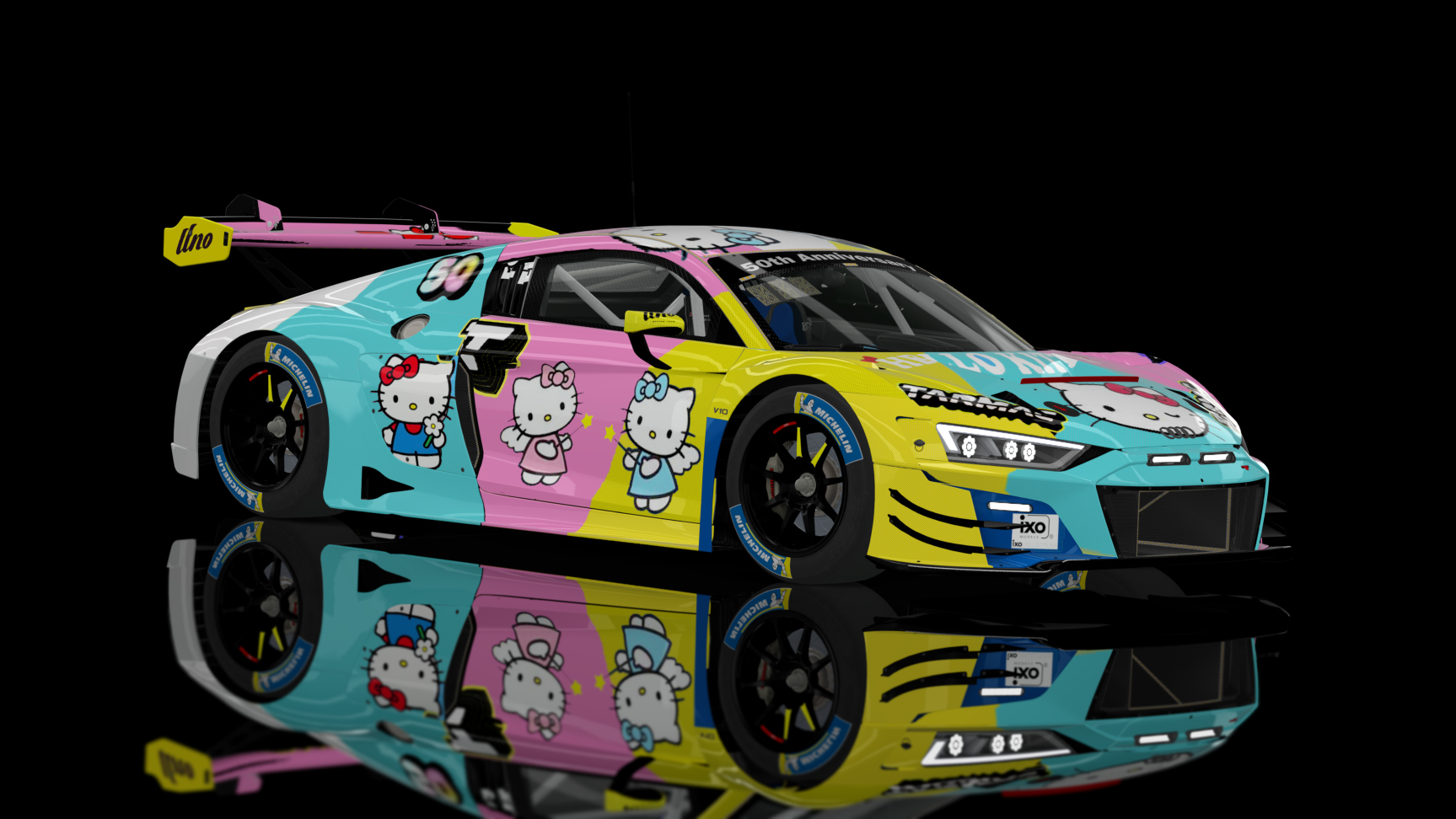 ACF GT3 - Audi R8 LMS EVO II 2021, skin Uno_Racing_anniversary