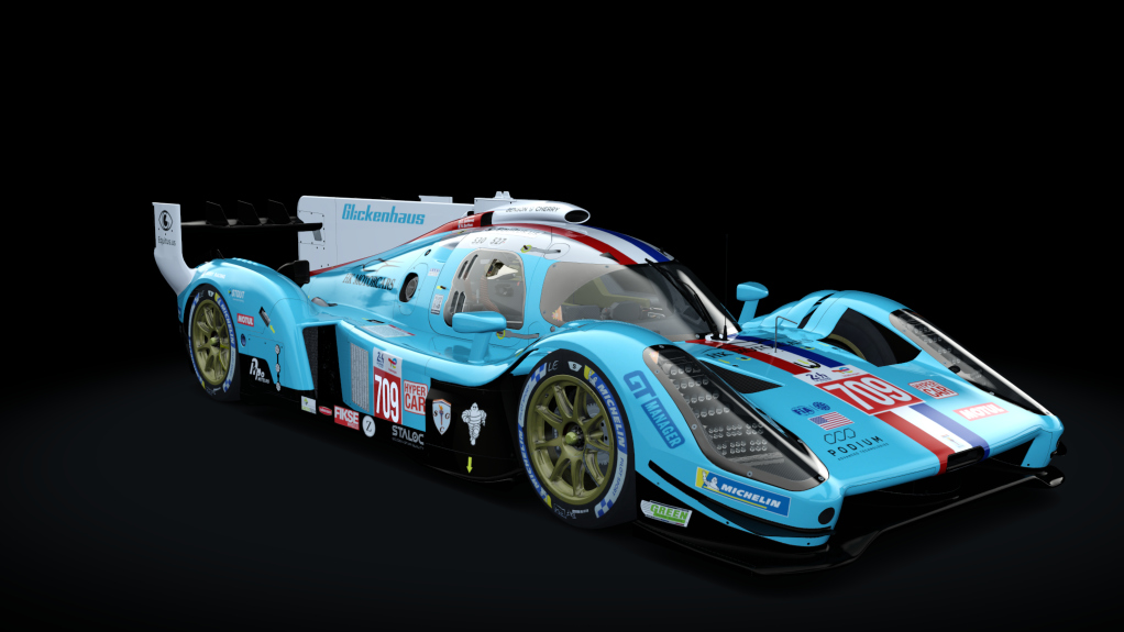ACF HY - Glickenhaus SCG 007 LMH 2022, skin #709_LeMans