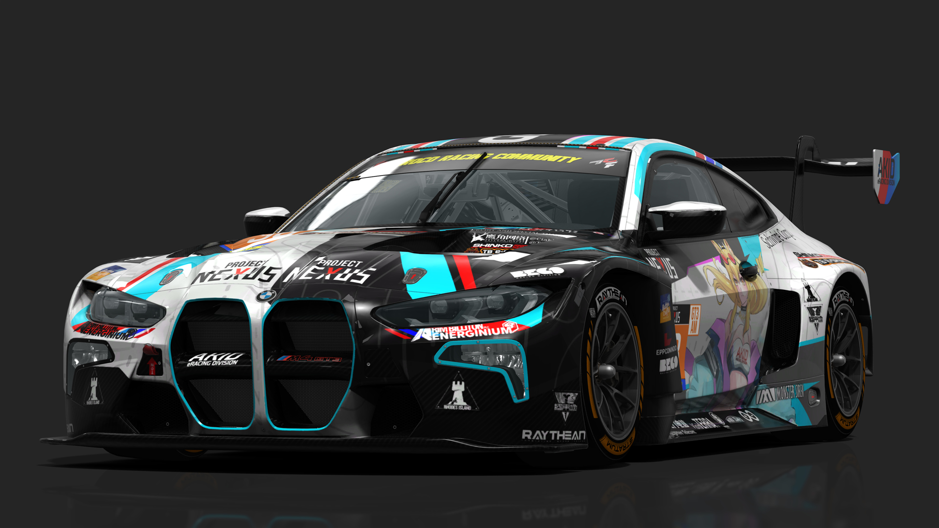ACF GT3 - BMW M4 GT3 2022, skin #38_AKID eRacing Division_AM