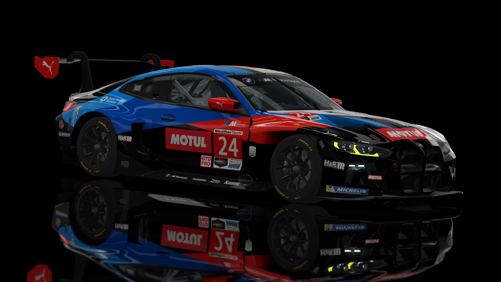 ACF GT3 - BMW M4 GT3 2022, skin BMW Team RLL IMSA 24