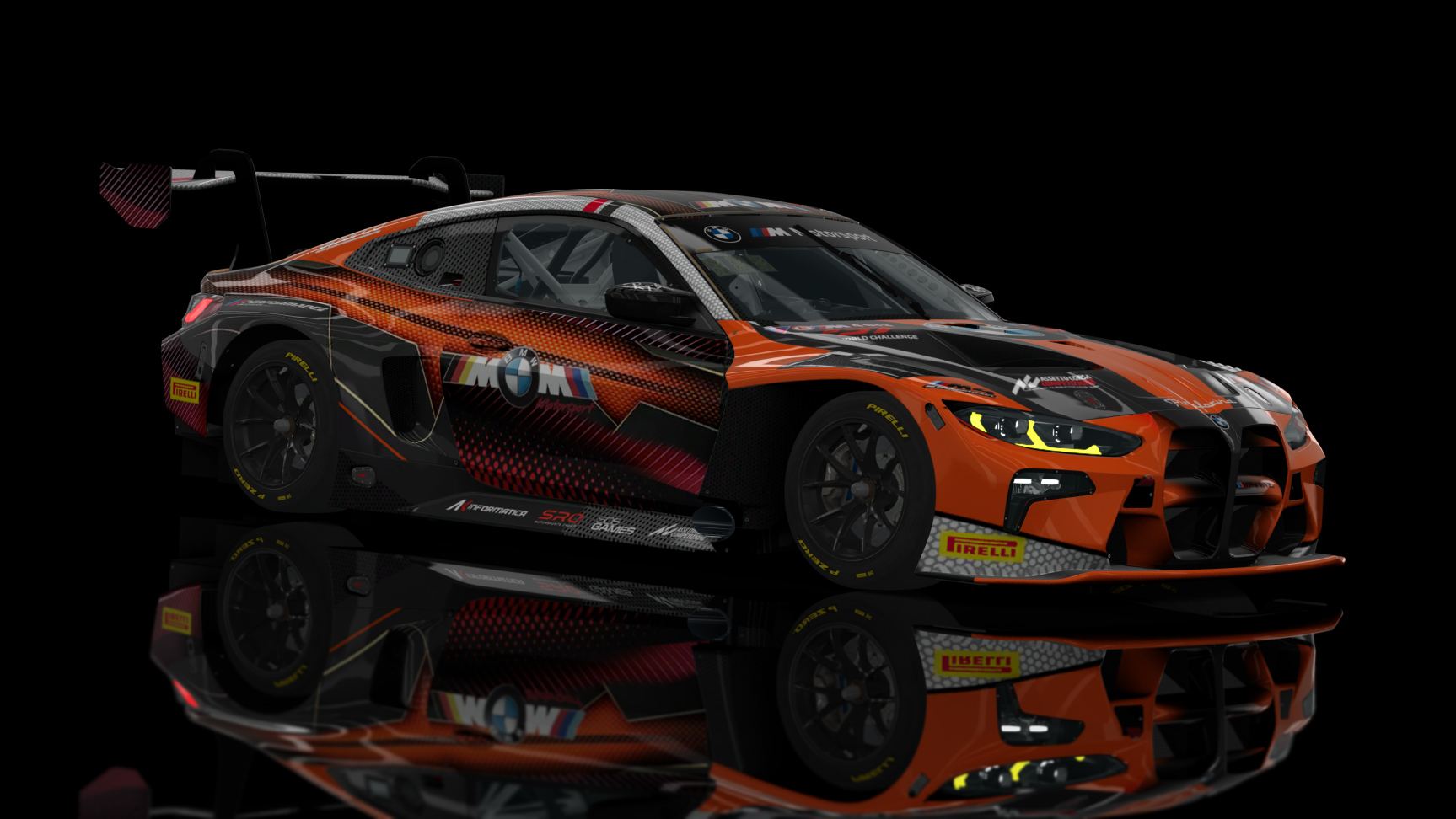ACF GT3 - BMW M4 GT3 2022, skin Pino Farina 55